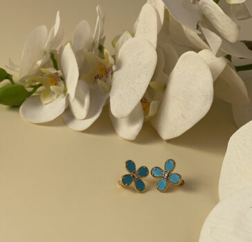 BLOOM - TURQUOISE EARRINGS