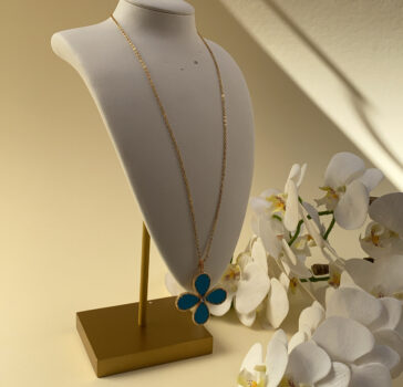 BLOOM - TURQUOISE LONG NECKLACE