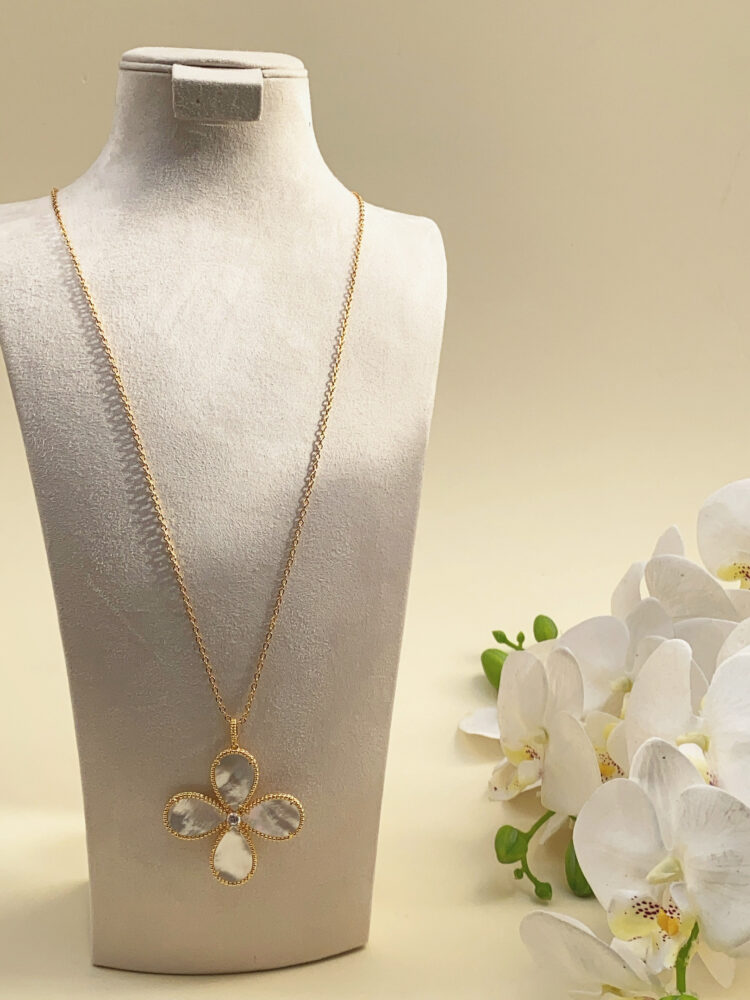 BLOOM - PEARL LONG NECKLACE