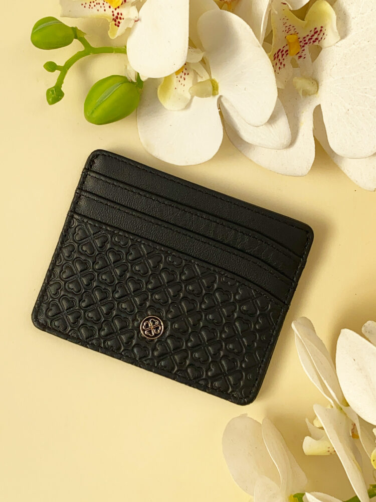 RITZY CLASSIC CARDHOLDER - BLACK