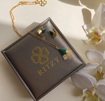 SPIRIT OF LOVE - MALACHITE SET