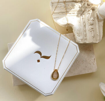 TEARS OF LOVE - 18k gold - PEARL