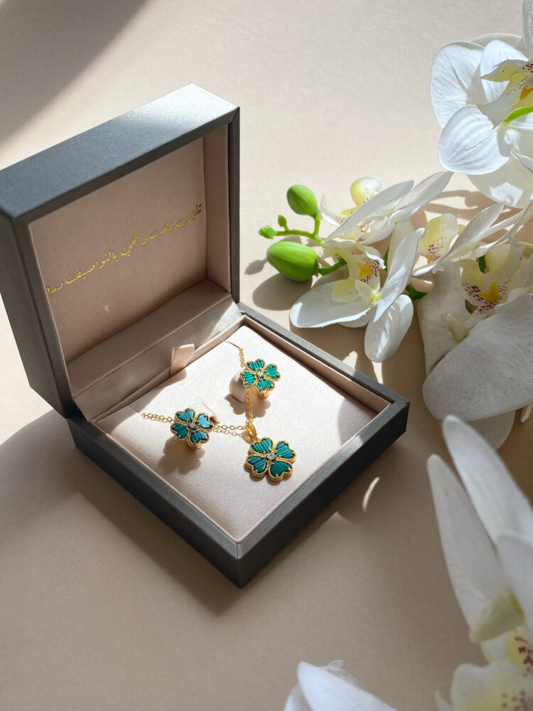 RITZY SIGNATURE - MALACHITE SET