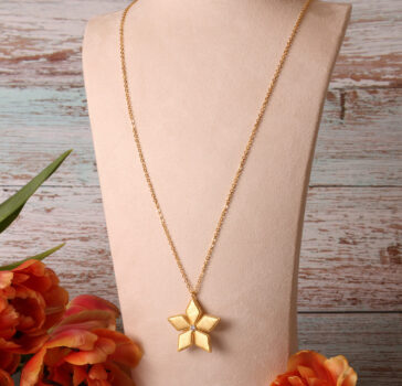 STELLA - golden LONG NECKLACE