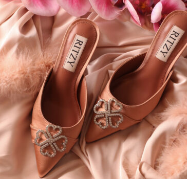 CLASSIC RITZY SHOES – satin pink