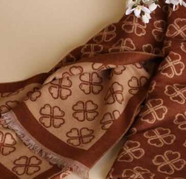 RITZY shawl - Brown