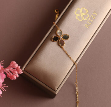 BLOOM - Black mother of pearl bracelet