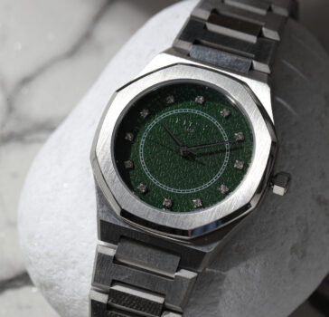 RITZY CLASSIC WATCH  - GREEN