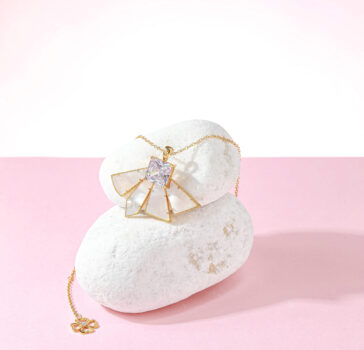 Pierre de lune - LONG NECKLACE