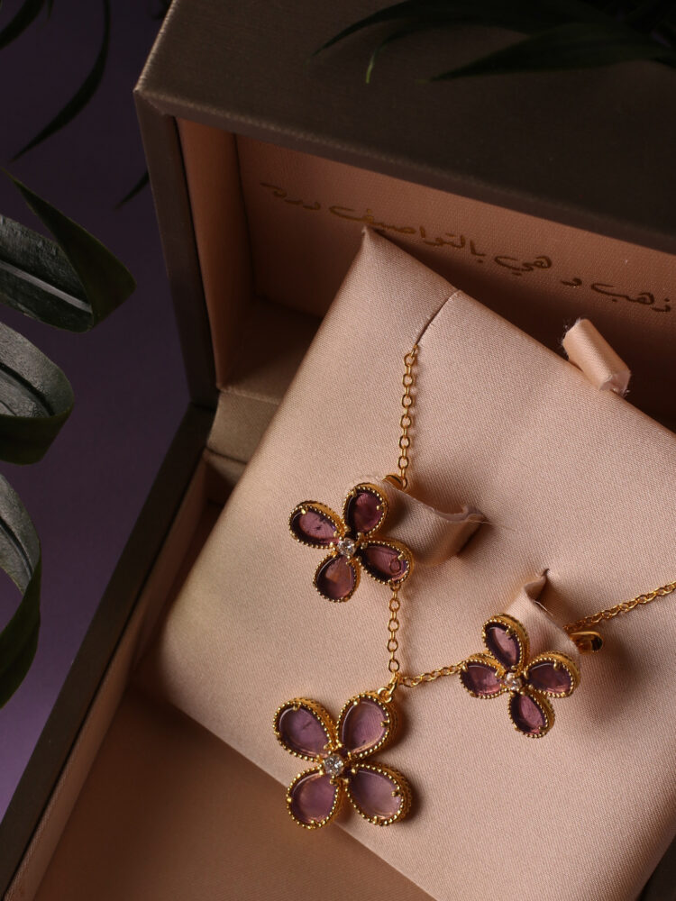 BLOOM - Amethyst set