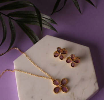 BLOOM - Amethyst set