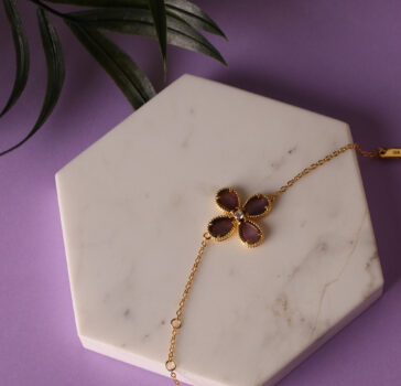 BLOOM - amethyst  bracelet