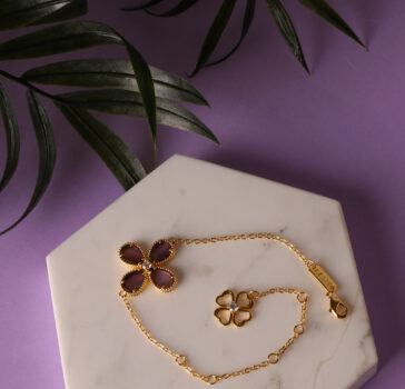 BLOOM - amethyst  bracelet