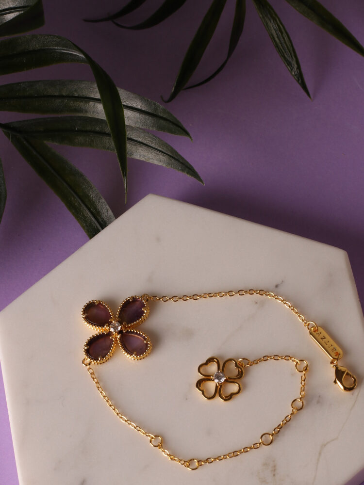 BLOOM - amethyst  bracelet