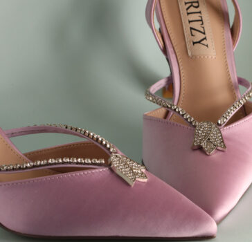 Tulip Heels - light purple