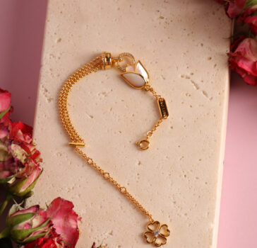 THE LOVE - GOLDEN PEARLS - bracelet