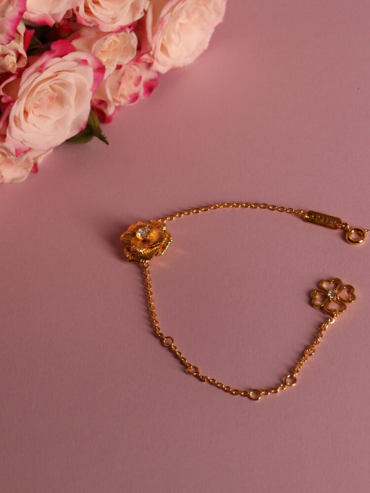 Golden petals - Bracelet