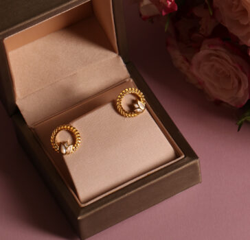 THE LOVE – Everlasting Love –Small Earrings