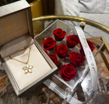 Stella pearl necklace - gift box