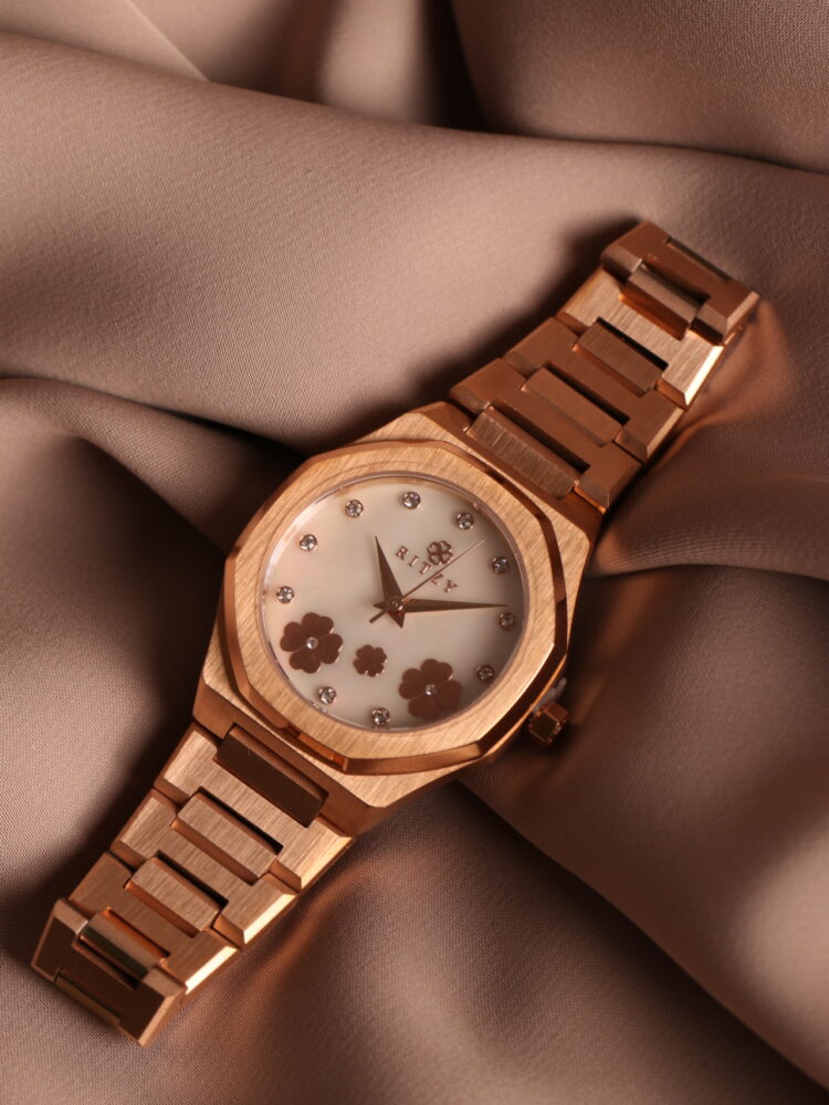 Flora Watch - Rose gold