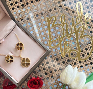 Bride to be box - signature tiger eye set