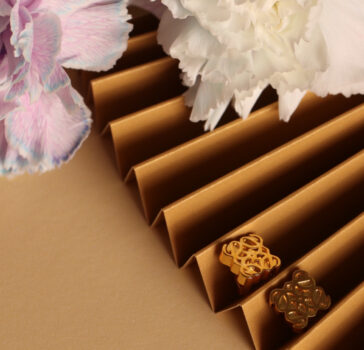 The classic R - Earrings