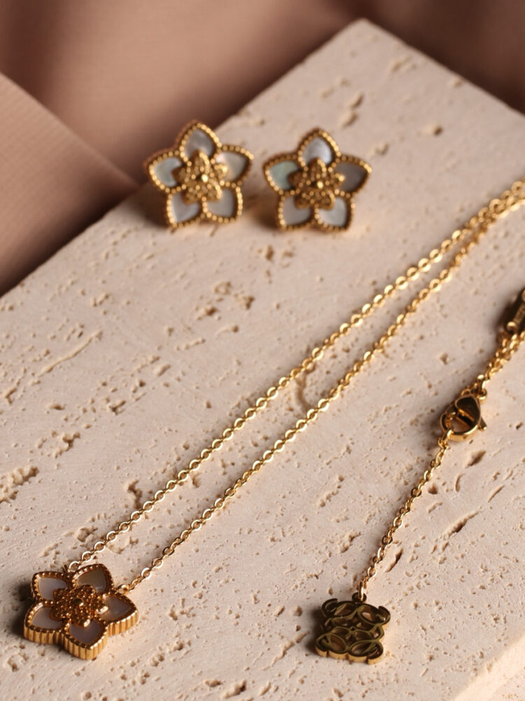 JORY - necklace & earrings set