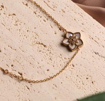 JORY - 1 flower ( pearl ) bracelet