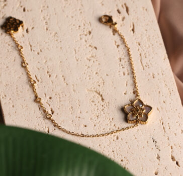 JORY - 1 flower ( pearl ) bracelet